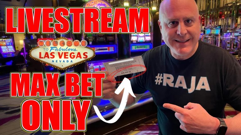 GRAND JACKPOT OR BUST! LIVE HIGH LIMIT SLOTS IN SIN CITY!