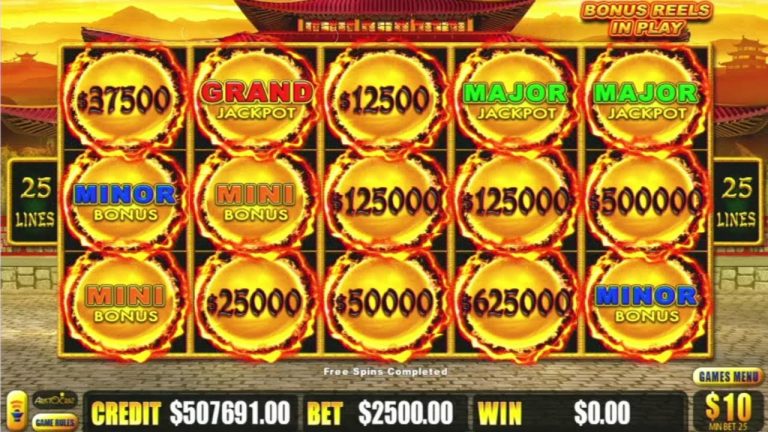 GREATEST DRAGON LINK HAPPY & PROSPEROUS JACKPOT IN THE WORLD A REAL SLOT MACHINE JACKPOT CASINO