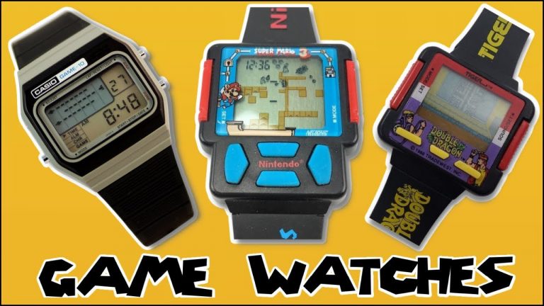 Gaming Watch History – Casio, Nelsonic, Tiger Electronics and more