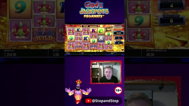 Genie Jackpots Megaways BIG WIN!