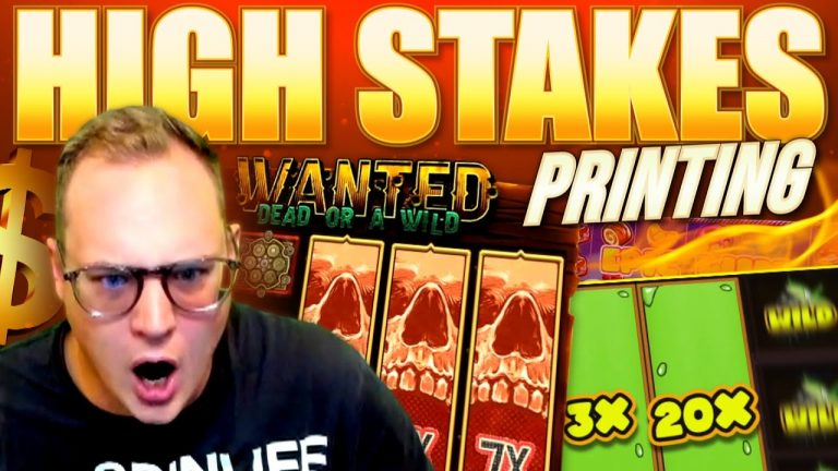 HIGH STAKES BONUS HUNT PAYS BIG! (Huge Wins)