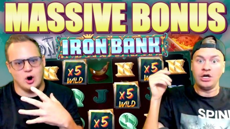 HUGE WIN ON IRON BANK! (Coconut Bonus)