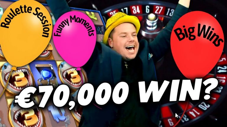 Hampus Anniversary Stream | Insane Roulette session | Funny moments | Big Wins