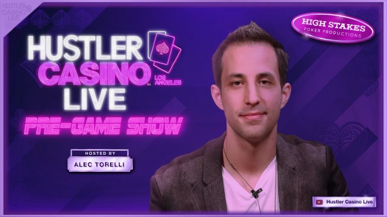 Hustler Casino Live PRE-GAME SHOW w/ Alec Torelli & Lynne