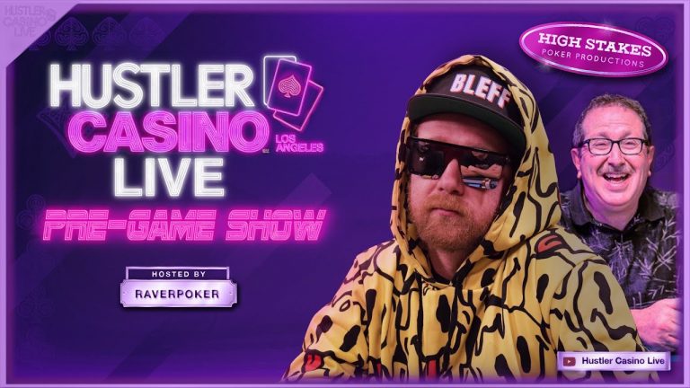 Hustler Casino Live PRE-GAME SHOW w/ RaverPoker & Norman Chad on the HCL Weekly Recap