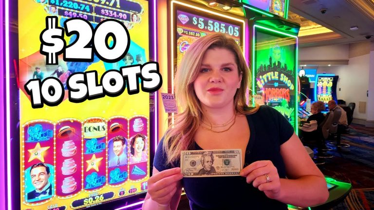 I Put $20 into 10 Slot Machines at Rampart Casino in Las Vegas.. Here’s What Happened!