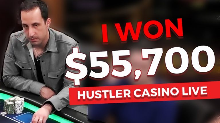 I Won $55,700 in 5 Hours on Hustler Casino Live!