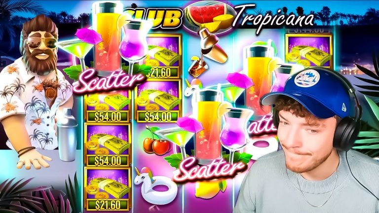 I did five $1000 BONUSES on CLUB TROPICANA BONUS BUYS!