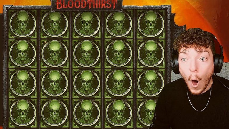 I tried BLOODTHIRST with $5,000 balance! *BIG HIT*