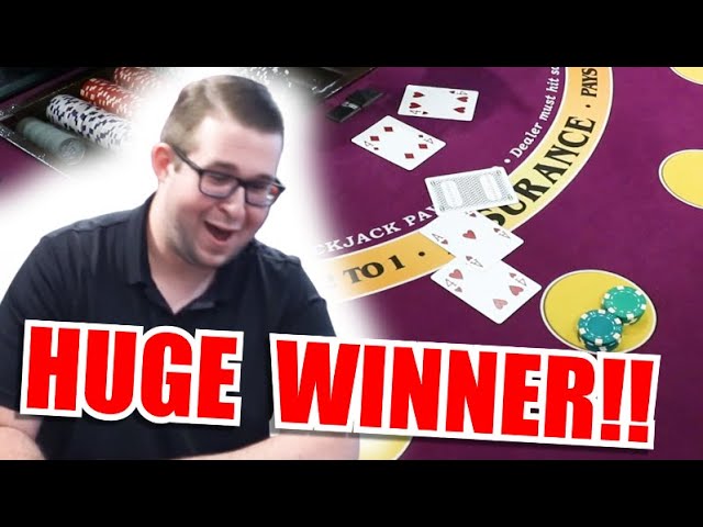 INSANE LUCK!! 10 Minute Blackjack Challenge – WIN BIG or BUST #171