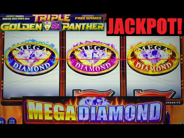 JACKPOT! AWESOME NEW 3 REEL SLOTS FROM THE VENETIAN! MEGA DIAMOND + TRIPLE GOLDEN PANTHER SLOT PLAY!