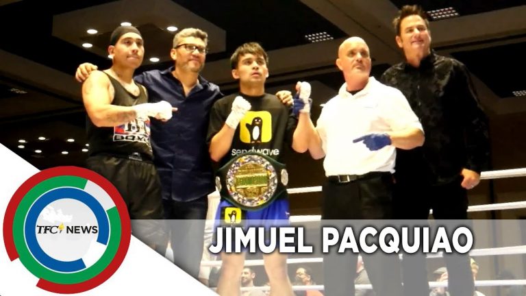 Jimuel Pacquiao victorious in amateur Vegas debut | TFC News Nevada, USA