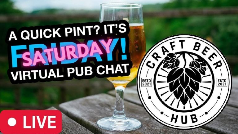 [LIVE] A Quick Pint? It’s SATURDAY!