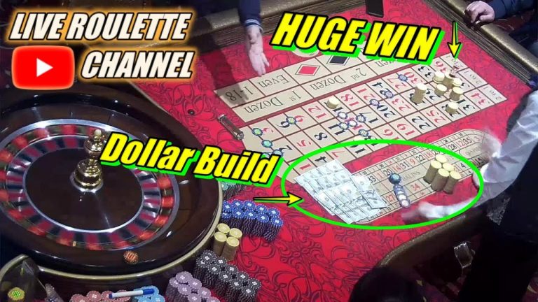 LIVE ROULETTE | Dollar BuildHUGE WIN In Las Vegas Casino Exclusive 2023-02-06