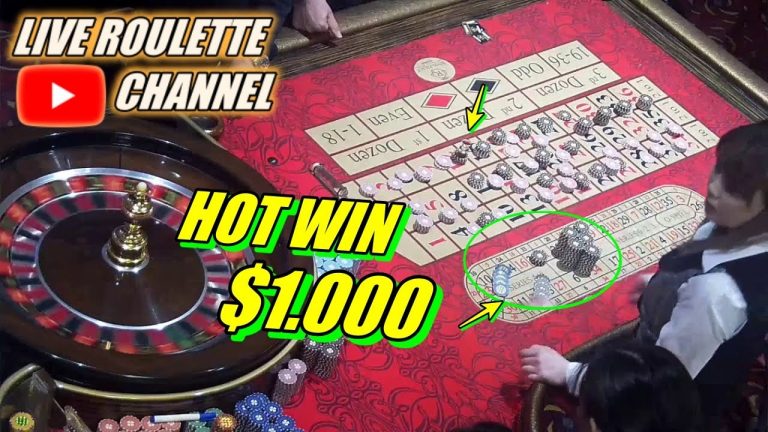 LIVE ROULETTE | Morning Session HOT WIN In Las Vegas Casino Exclusive 2023-02-18