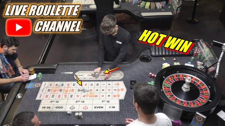 LIVE ROULETTE | Morning Session HOT WIN In Real Casino Lots of Betting 2023-02-17