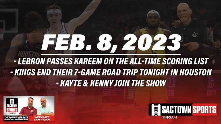 LeBron breaks the scoring record | The Carmichael Dave Show with Jason Ross