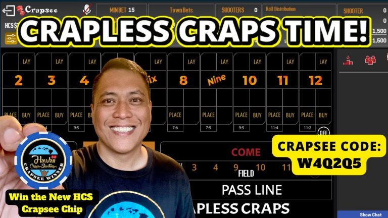 Live Crapless Craps! Madem All and made some $