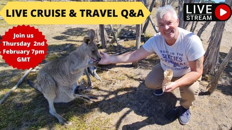 Live Cruise and Travel Q&A – Thursday 2nd February 7pm GMT