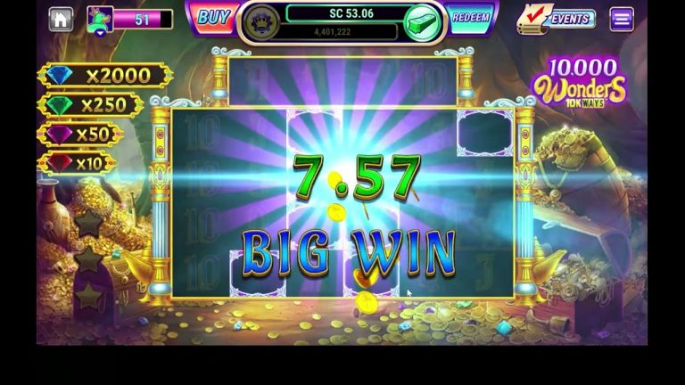 Luckyland Sweepstakes Casino: 10000 Wonders Big Win