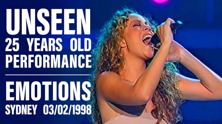 MARIAH CAREY -RARE/UNSEEN-Emotions- Sydney ,Australia(2/3/1998) 4K HD/50FPS