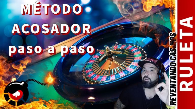 METODO ACOSADOR para GANAR a la RULETA del CASINO ONLINE GRAN GANANCIA