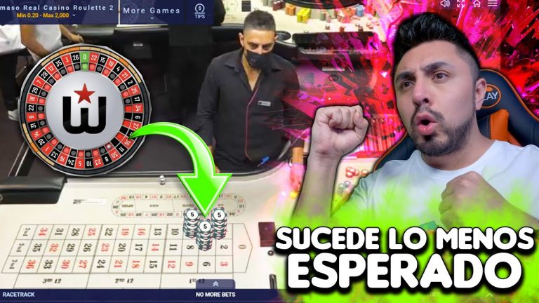 Midiendo la velocidad de la bolita en una ruleta dentro del casino | PKM