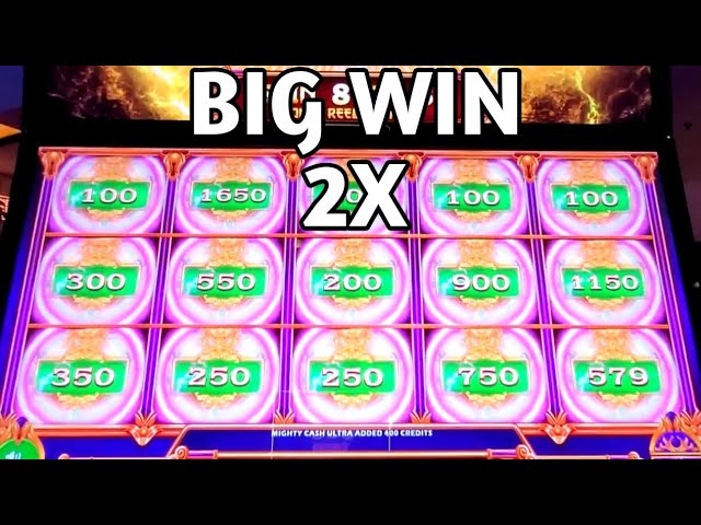 Mighty Cash ULTRA FullScreen Win 2x First Time EVER! Making Money On Slots! PT1