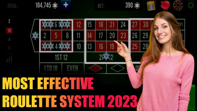 Most Effective Roulette System 2023 | Roulette Table | Roulete