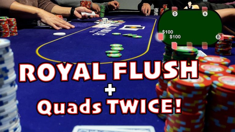 My Biggest Win Ever… I hit a ROYAL FLUSH Again!!! – Poker Vlog #15