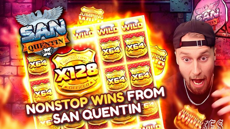 NONSTOP BIG WINS FROM SAN QUENTIN SLOT (BACK TO BACK BONUSES)