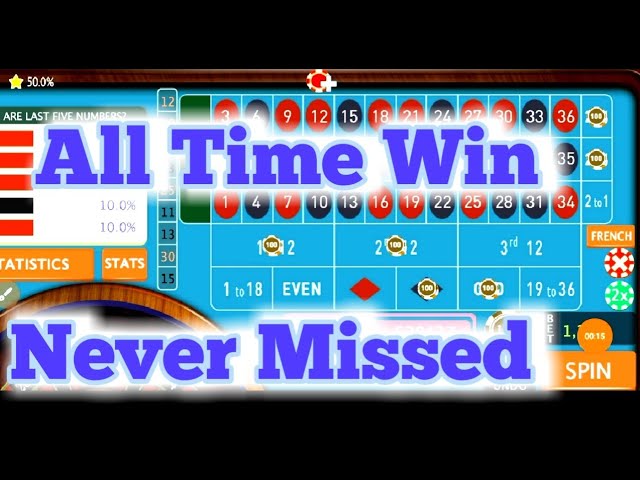 No Loss Only Winning | All Time Win | roulette strategy