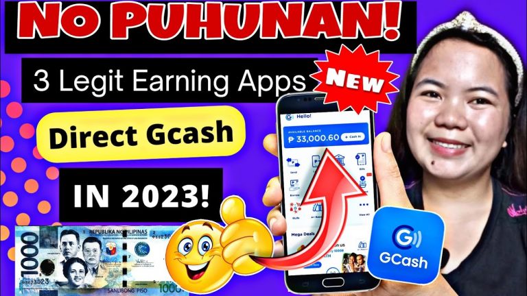 No Puhunan | New 3 Legit Earning Apps Direct Gcash This 2023 | Full Review and Tutorial