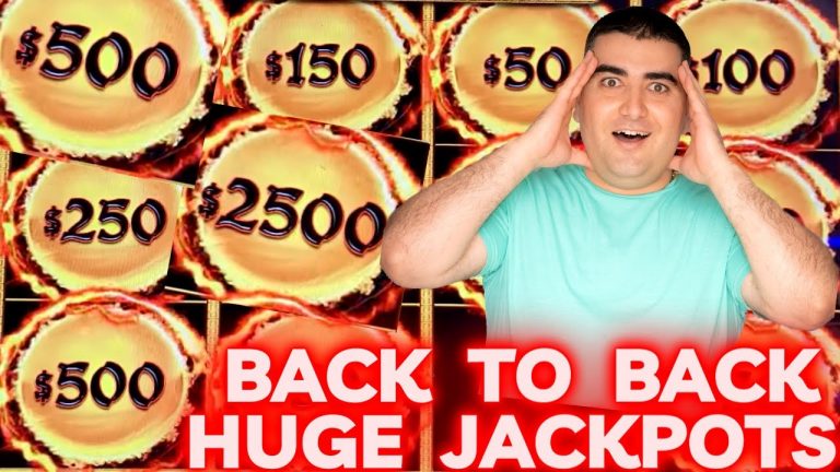 OMG Back To Back HUGE JACKPOTS On Million Dollar Dragon Link Slot | SE-2 | EP-23