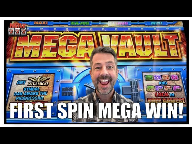 OMG! HUGE WIN on my FIRST SPIN! MEGA VAULT 4 trigger bonus!