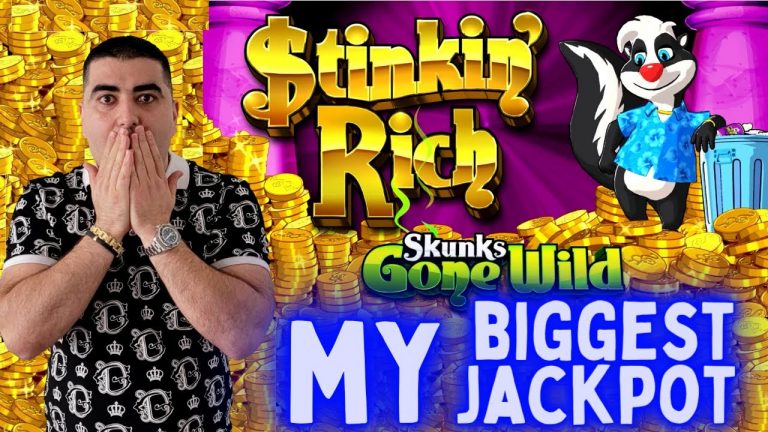 OMG My BIGGEST JACKPOT On Stinkin Rich Slot Machine | SE-2 | EP-17