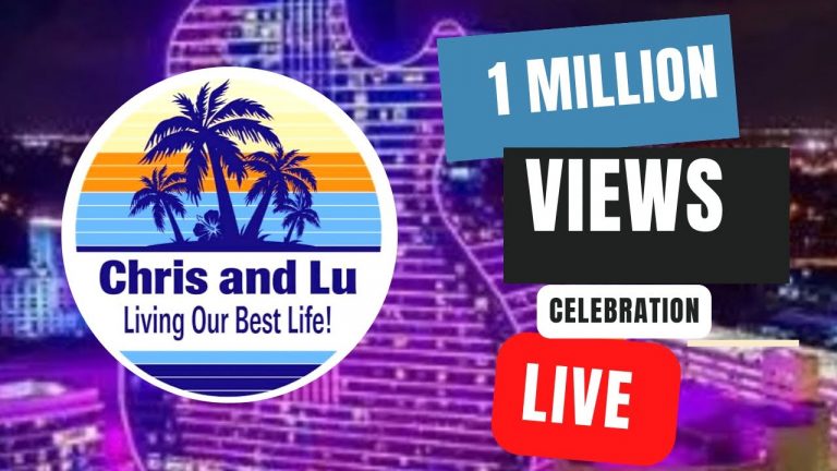 ONE MILLION VIEWS CELEBRATION LIVE FROM SEMINOLE HARD ROCK HOLLYWOOD #Casino #Slots #BFSquad