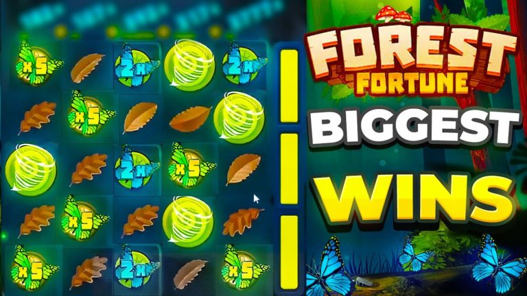 OUR MOST INSANE BIGGEST WINS EVER ON FOREST FORTUNE SLOT!!