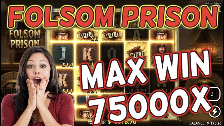 PLAYER HITS MASSIVE MAX WIN ON FOLSOM PRISON NOLIMIT CITY