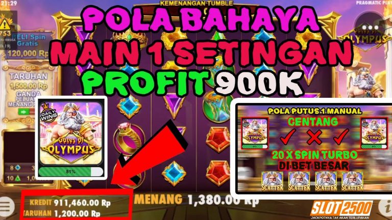 POLA BAHAYA PAKAI LANGSUNG PROFIT DI ZEUS TRIK SLOT JACKPOT ZEUSPOLA GACOR OLYMPUS HARI INI