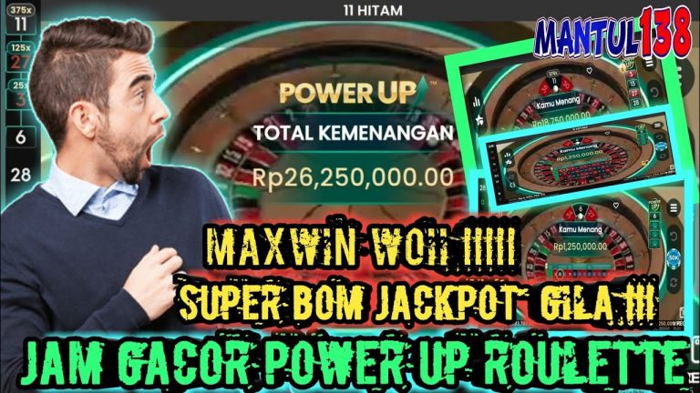 POWER UP ROULETTE X375 UPDATE JAM GACOR POWER UP ROULETTE SLOT GACOR HARI INI