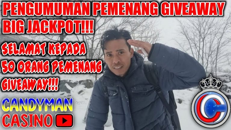 Pengumuman pemenang giveaway super jackpot