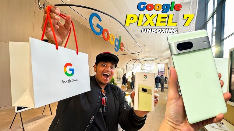 Pixel 7 Shopping | Google Store Tour – Irfan’s View