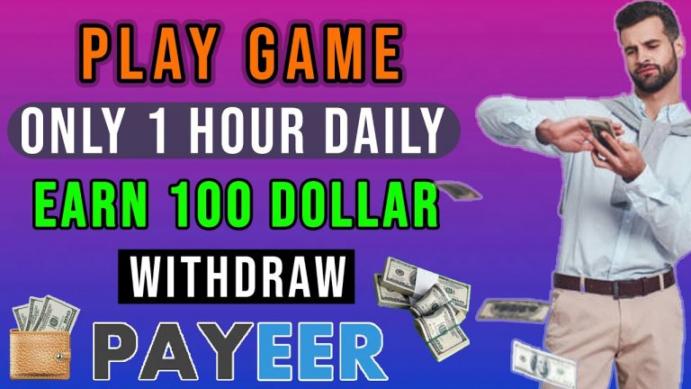 Play Game And Earn Dollar Online Withdraw With Payeer