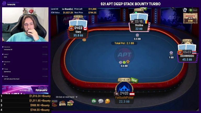 Playing Online Poker Tournaments! : )