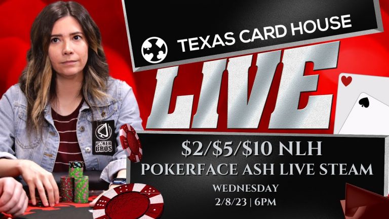 PokerFace Ash’s $2/$5/$10 No-Limit Hold’em Match The Stack Cash Game