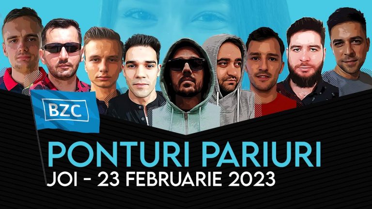 Ponturi pariuri sportive 23.02.2023