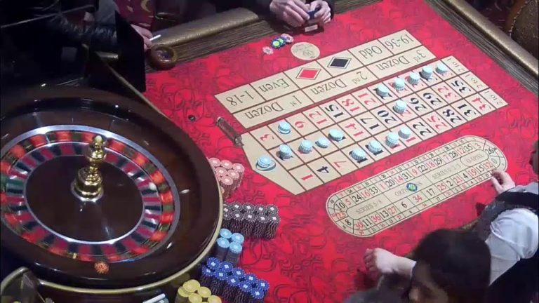 ROULETTE IN TABLE CASINO OF 09/02/2023