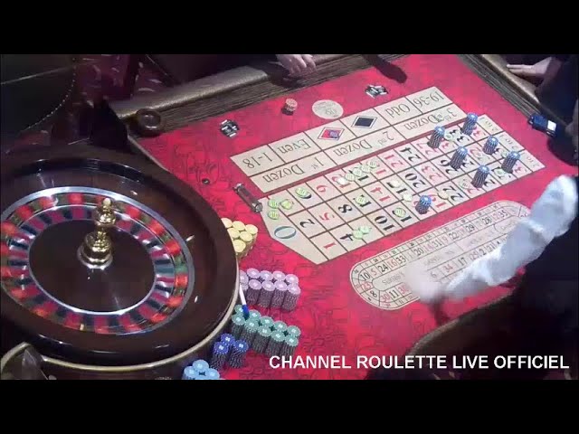 ROULETTE IN TABLE OF LAS VEGAS 25/02/2023