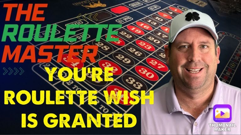 ROULETTE POSITIVE PROGRESSION WISH IS GRANTED #roulettestrategy #viral #lasvegas #xrp #casino #win